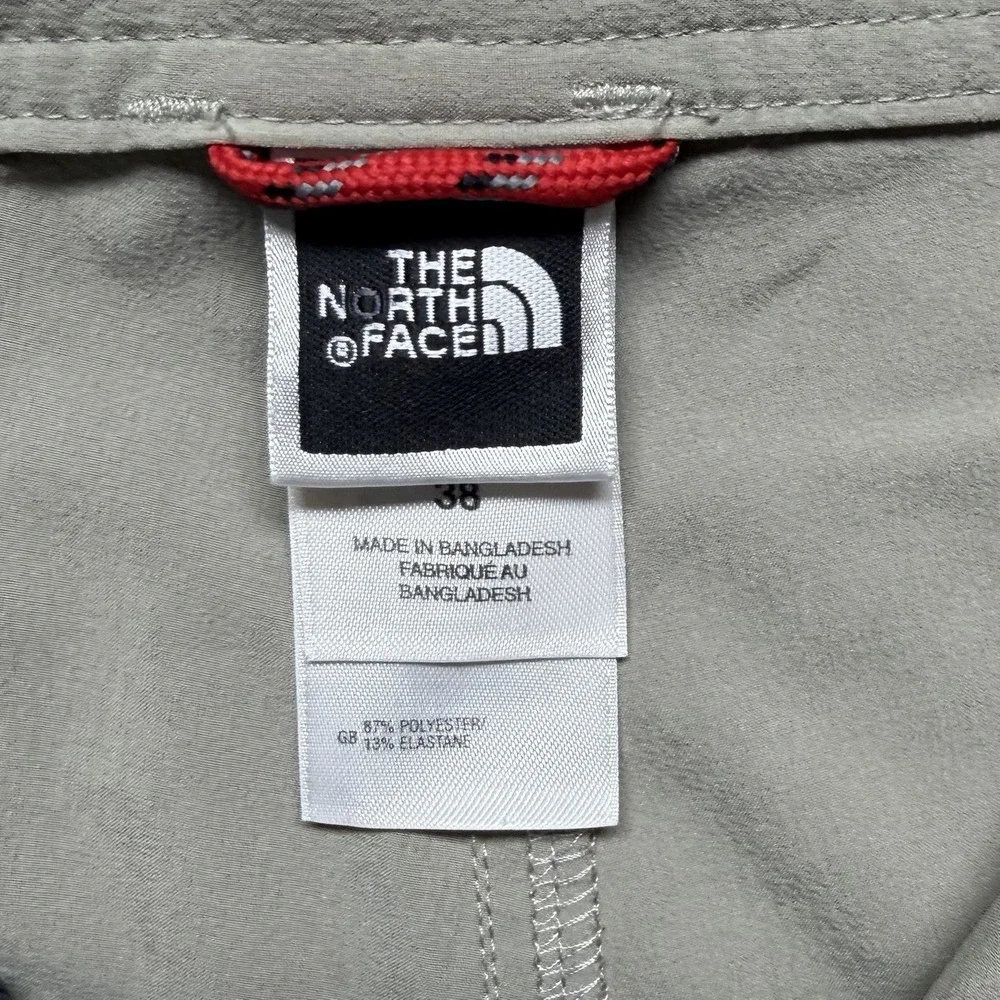 The North Face Mens Boardshorts Size 38 Khaki Tan Hybrid Apex Stretch Watersport